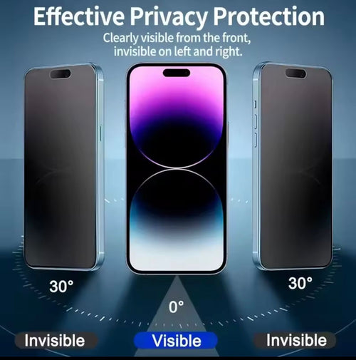 pack de 3 protectores de pantalla matte con privacidad